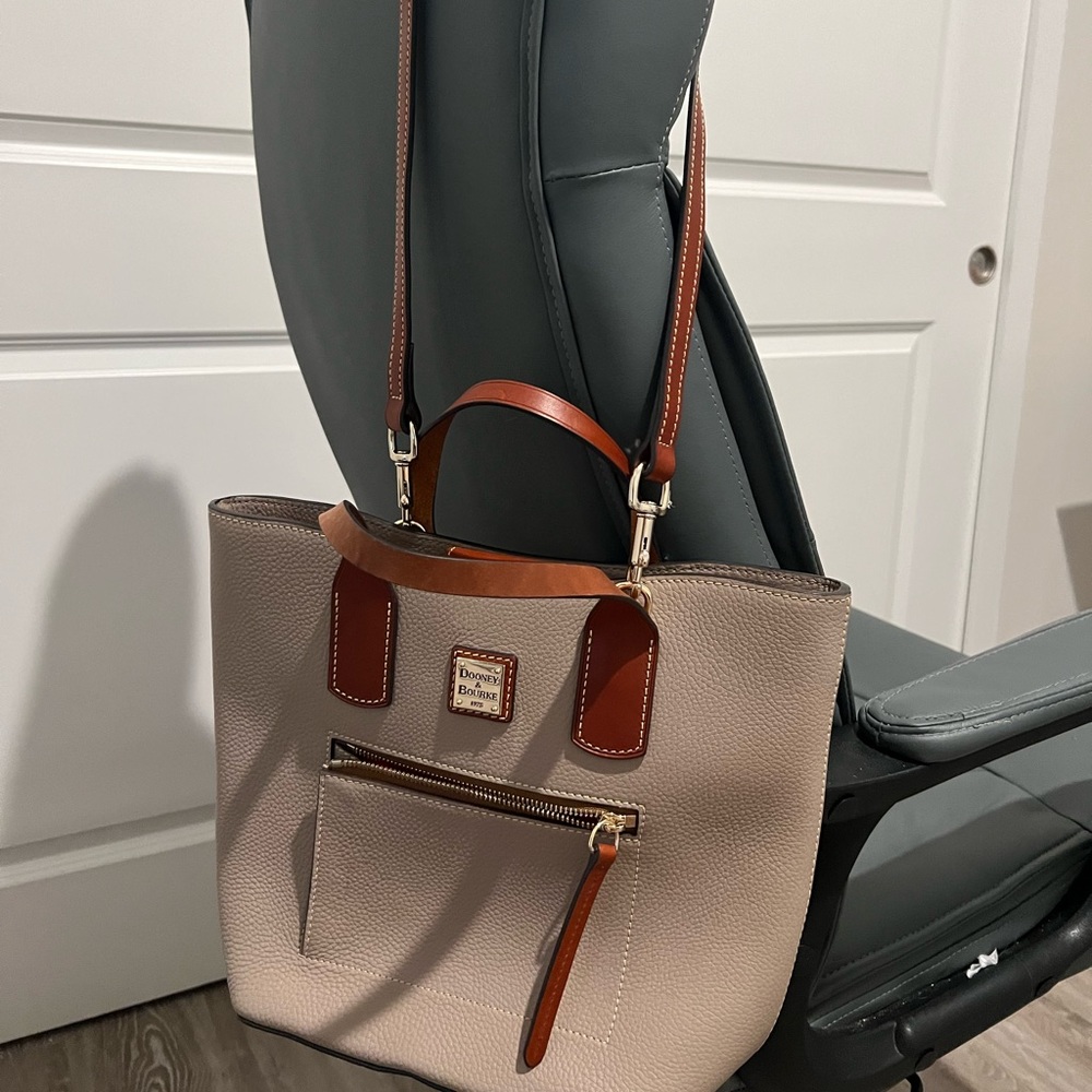 Tan Dooney & Bourke Satchel.